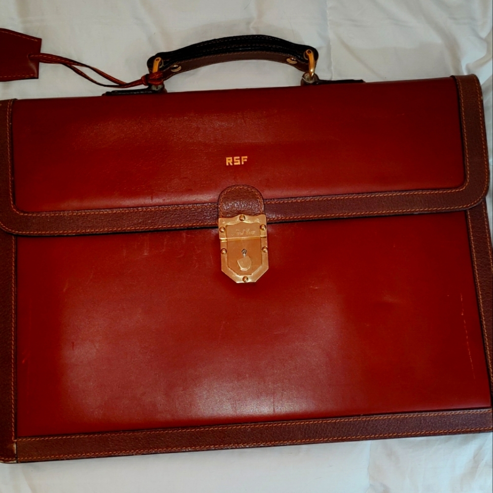Men's Leather Attache/Portfolio